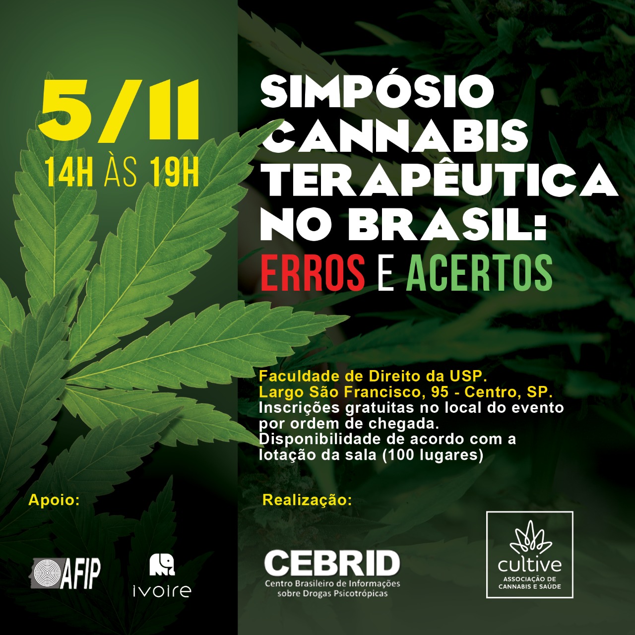 Simpósio Cannabis Terapêutica No Brasil: Erros E Acertos [ENCERRADO ...